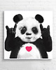obrazy Obraz na płótnie " Heavy Panda"