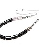korale Black and lavender  - naszyjnik