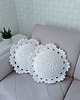 poduszki plecione Poduszka okrągła na kanapę 40cm