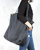 torby XXL Big Lazy bag torba czarna na zamek / vegan / eco