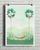 plakaty Bali - vintage plakat