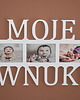 ramki na zdjęcia Multirama ramka na zdjęcia z napisem Moje Wnuki mdf 3 zdjęcia