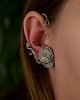 nausznice Nausznica  ażurowa na prawe ucho wire wrapping