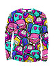 bluzy męskie Koszulka Longsleeve Męska DR.CROW Cartoon Funny