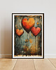 plakaty Plakat - Three hearts