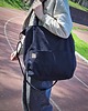 torby na ramię Lazy bag Pocket  torba czarna bawełniana vegan