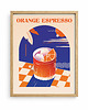 plakaty Plakat Orange espresso
