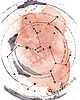 plakaty Plakat Gwiazdozbiór Strzelca Znak Zodiaku STRZELEC