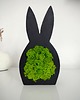 ozdoby wielkanocne Zając z chrobotkiem/czarny
