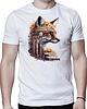 t-shirty męskie Koszulka lis książki fantasy