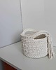 kosze do przechowywania Koszyk szydełkowy 20cmx15cm