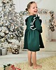 sukienki dla dziewczynki Sukienka Lilka Butelkowa Zieleń