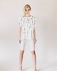t-shirt damskie T-shirt Painting White