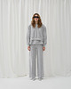 bluza bez kaptura damska Bluza Described z bawełny poduchy light grey