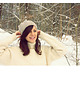 czapki damskie Czapka  beanie merino cotton jasny beż