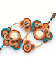 kolczyki soutache Jesienne boho