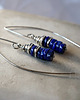 kolczyki srebrne Lapis Lazuli i srebro