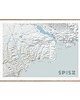 plakaty Polska  Spisz / plakat mapa