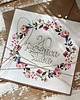 kartki scrapbooking Rustykalna kartka na 20. rocznicę ślubu - pomysł na prezent