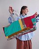 akcesoria do jogi Torba na joge /miasto ZERO WASTE patchwork len