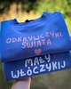 bluzy dla dziewczynki Bluza dziecięca MAŁY WŁÓCZYKIJ - lawendowa