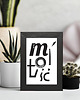 grafiki i ilustracje Miłość grafika typograficzna w drewnianej ramce A5