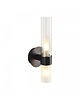kinkiety Lampa Ścienna Kinkiet Ścienny Candle Black 31 cm
