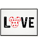 plakaty Plakat LOVE myszka miki NAPIS