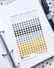naklejki i wlepy Naklejki do planowania PLANNER STICKERS DOTS #3