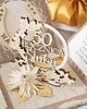kartki scrapbooking 50 rocznica ślubu, złote gody, exploding box, kartka 3d