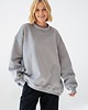 bluza bez kaptura damska Bluza Biggie Szary Pastel