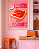 plakaty Plakat Jam on toast