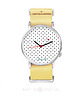 zegarki unisex Love dots + box - Yellow