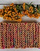 czapki damskie Opaska HANDMADE tęczowa