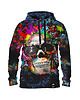 bluzy męskie Męska Bluza z kapturem DR.CROW Creative Skull