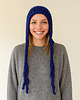 czapki damskie BONBON balaclava x bonnet blues