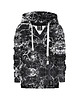 bluzy dla dziewczynki Bluza Dziewczynka DR.CROW Marble Black