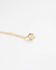 złote naszyjniki 16k Gold Plated Tiny Dot Necklace