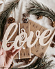 napisy dekoracyjne i tabliczki Napis drewniany Love