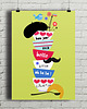 plakaty Bon Jour Cherie - plakat kuchenny art giclee