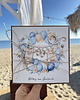 kartki scrapbooking Ręcznie robiona kartka na narodziny dziecka - gratulacje z okazji narodzin sy