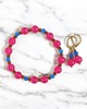 komplet biżuterii RAZEM TANIEJ! summer collection : bransoletka i kolczyki : jadeit I