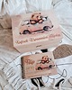 Chrzest - inne ZESTAW MIŚ W  AUCIE personalizowany, prezent na Chrzest, roczek, narodziny