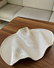 patery i talerze Ceramiczna taca na przekąski WAVY no. 4 ivory