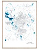 plakaty Polska Olsztyn / plakat mapa