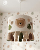lampy do pokoju dziecka Lampa sufitowa SAFARI  Abażur handmade do pokoju dziecka