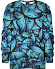 bluzy dla chłopców Bluza bez kaptura Chłopiec DR.CROW Motyle Blue