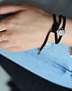 bransoletki skórzane mini black love