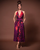 sukienki maxi damskie Rozkloszowana Sukienka Hot Tropical