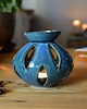 świeczniki i świece Kominek do wosku ceramiczny Morski